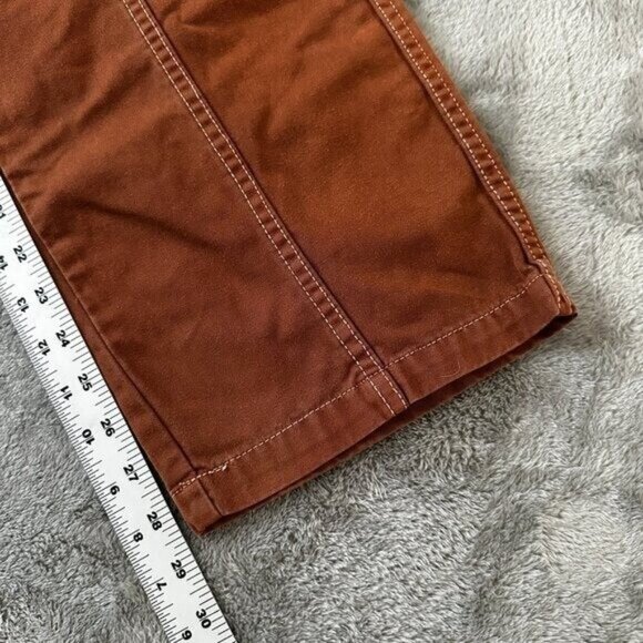 Aritzia Sun-deh Cargo Pants Women's size 2 Brown Tan Straight Leg - Picture 7 of 8